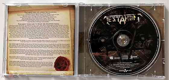 KД | CD: Testament - 2008 "The Formation Of Damnation", лицензия (Irond, IROND CD 08-1451), Россия Донецк