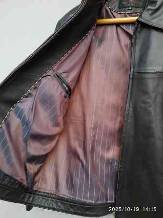 Новая мужская кожаная куртка р-р 50 Донецк