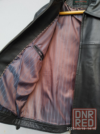 Новая мужская кожаная куртка р-р 50 Донецк - изображение 3