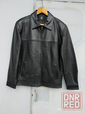 Новая мужская кожаная куртка р-р 50 Донецк - изображение 1