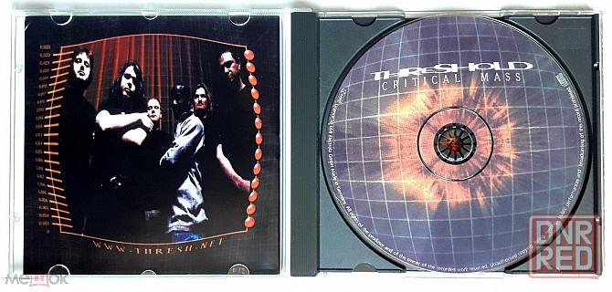 Компакт-диск / CD: Threshold - 2002 "Critical Mass" (w/ 2 bonus trx), неофициальное издание, Россия Донецк - изображение 4