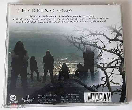 Компакт-диск / CD: Thyrfing - 2000 "Urkraft" (with 1 Bonus track), неофициальное издание, Россия Донецк