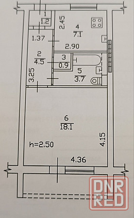 1к квартира на Разенкова Донецк - изображение 6