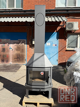 Камин Мюнхен Пристенно-Угловой графит Донецк - изображение 3