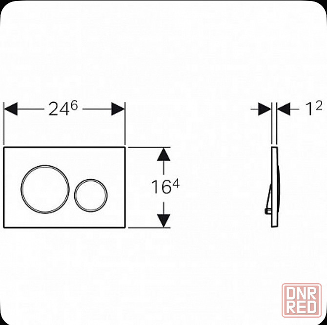 Клавиша смыва Geberit Sigma 20 золото брашированное с золото кольцами (не оставляет отпечатков) Донецк - изображение 3