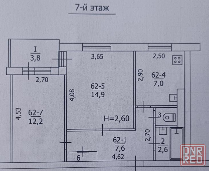 2х комнатная центр макеевки солнечный Макеевка - изображение 7