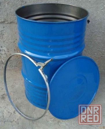 Бочка металлическая 220 литров Донецк - изображение 1