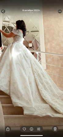 Королевское свадебное платье Милана Донецк