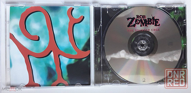 Компакт-диск / CD: Rob Zombie - 2001 "The Sinister Urge", неофициальное издание, Россия Донецк - изображение 3