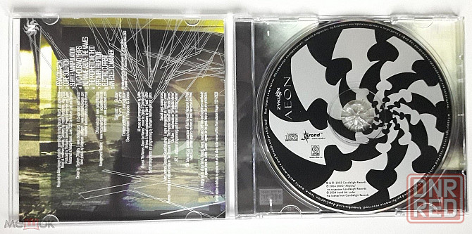 Компакт-диск / CD: Zyklon - 2003 "Aeon", 2004, лицензия (Irond, IROND CD 04-726), Россия Донецк - изображение 4