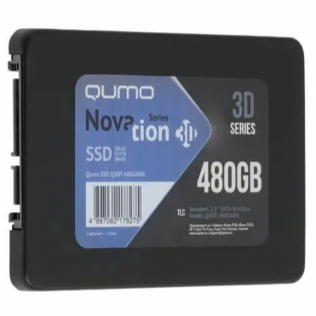 Накопитель Ssd 480gb Qumo Novation 3d (Q3dt-480gaen) (арт-4271) Макеевка