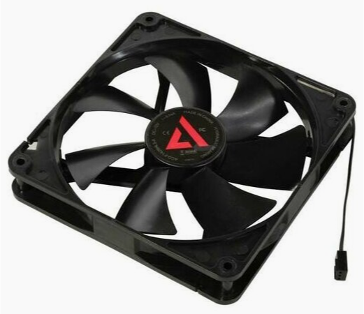 Вентилятор в корпус Acd-F1425hl3-A 140mm, 12v-0.14a, Hydraulic, 1200rpm, 18.5db, 45.6cfm, 3pin , Oem Макеевка