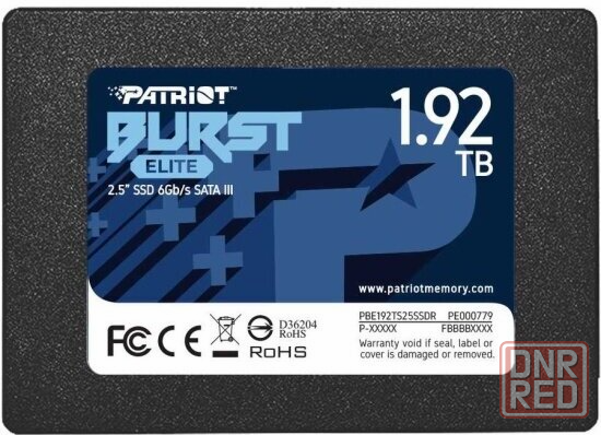 Ssd диск Patriot Memory Patriot 2.5" 1920гб Sata (Pbe192ts25ssdr) (арт-7136) Макеевка - изображение 1