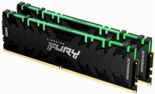 Оперативная память 16gb Kingston Fury Renegade Rgb Ddr4 3600mhz (Kf436c16rbak2/16) (2x8gb Kit) (арт- Макеевка