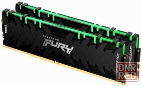 Оперативная память 16gb Kingston Fury Renegade Rgb Ddr4 3600mhz (Kf436c16rbak2/16) (2x8gb Kit) (арт- Макеевка - изображение 1