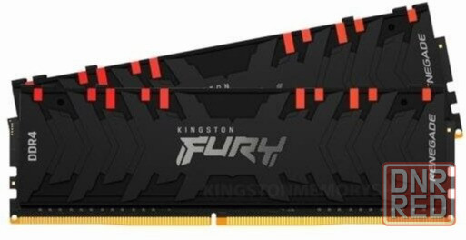 Оперативная память 16gb Kingston Fury Renegade Rgb Ddr4 3600mhz (Kf436c16rbak2/16) (2x8gb Kit) (арт- Макеевка - изображение 4