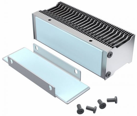 Радиатор для Ssd M.2 Id-Cooling Zero M15, Silver (арт-1119) Макеевка