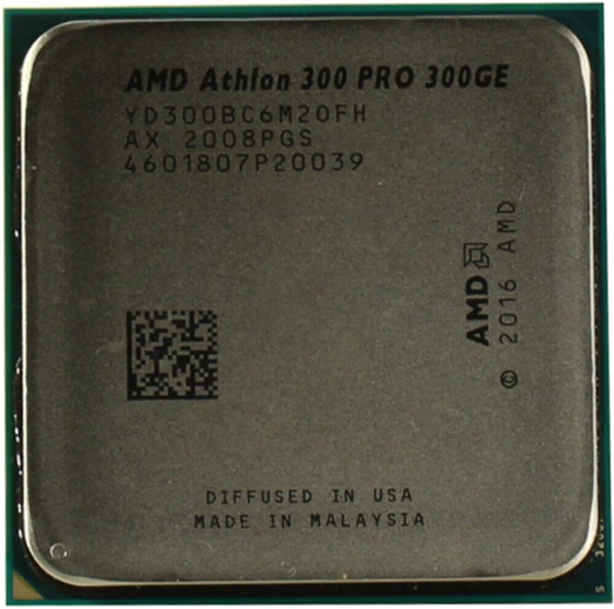 Процессор Amd Athlon Pro 300ge Oem (Yd300bc6m2ofh) (арт-1709) Макеевка