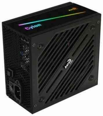 Блок питания Aerocool Atx 500w Cylon 500 80+ (24+4+4pin) Apfc 120mm Fan Color 5xsata Rtl (арт-8465) Макеевка
