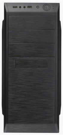 Корпус Foxline Fl-815-Fz450r Miditower 450 вт Atx цвет черный Fl-815-Fz450r (арт-7594) Макеевка