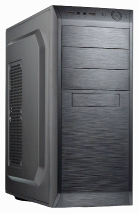 Корпус Foxline Fl-815-Fz450r Miditower 450 вт Atx цвет черный Fl-815-Fz450r (арт-7594) Макеевка