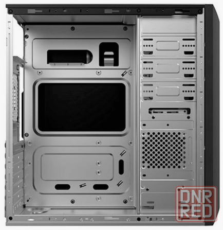 Корпус Foxline Fl-815-Fz450r Miditower 450 вт Atx цвет черный Fl-815-Fz450r (арт-7594) Макеевка - изображение 4