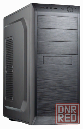 Корпус Foxline Fl-815-Fz450r Miditower 450 вт Atx цвет черный Fl-815-Fz450r (арт-7594) Макеевка - изображение 1