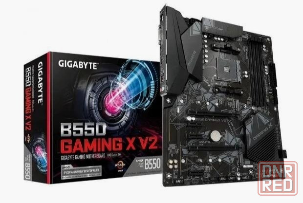 Материнская плата Gigabyte B550 Gaming X V2 (V1.3/V1.4) Soc-Am4 Amd B550 4xddr4 Atx Ac`97 8ch(7.1) G Макеевка - изображение 3
