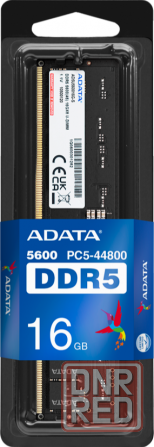 Оперативная память Ddr5 16gb (Pc5-44800) 5600mhz Adata Ad5u560016g-S (арт-2865) Макеевка - изображение 3