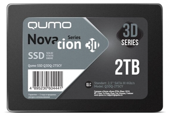Твердотельный накопитель Ssd Qumo 2tb Qm Novation Q3dq-2tscy Sata Iii (арт-5809) Макеевка