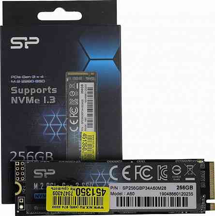 Твердотельный накопитель Ssd M.2 Nvme Silicon Power Siliconpower P34a60-Series 256 Gb Pci-E X4 3d Na Макеевка