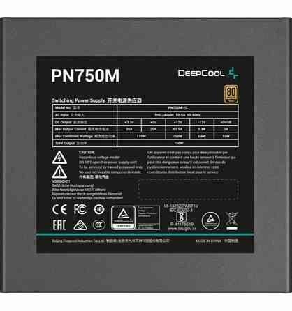 Блок питания Deepcool Pn750m V2 Gen.5 (R-Pn750m-Fc0b-Wgeu) (арт-5760) Макеевка