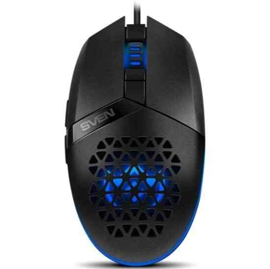 Игровая мышь Sven Rx-G735, 4000dpi, черный, Sv-021467, проводная (арт-2233) Макеевка