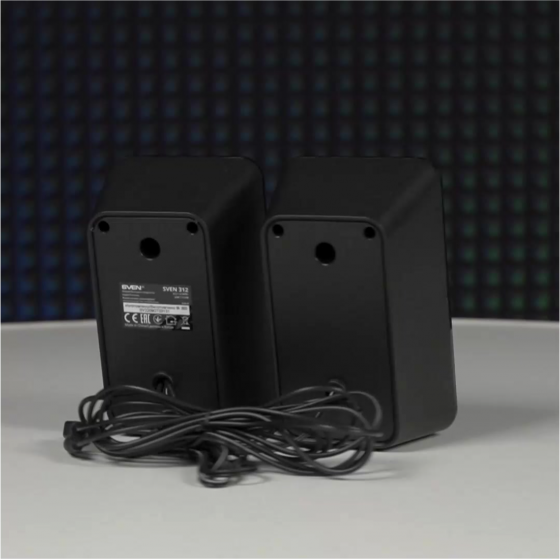 Компьютерная акустика Sven 312, 4 ватт, питание от Usb, Jack 3,5 (арт-5860) Макеевка