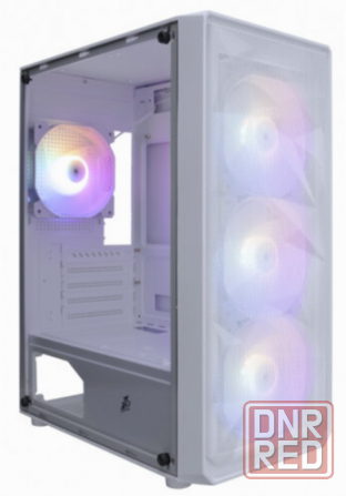 Корпус 1stplayer Fd3-M, белый (Fd3-M-Wh-4f1-W) (арт-3916) Макеевка - изображение 1