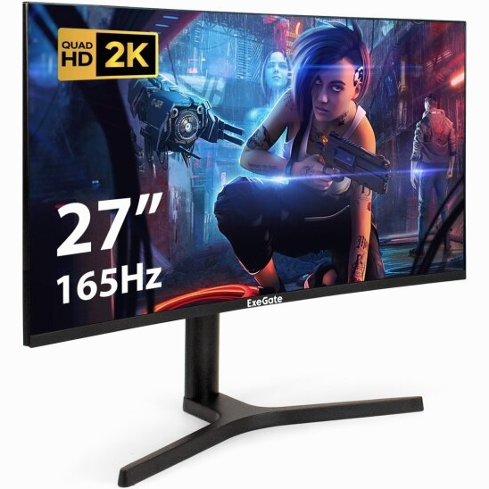 Игровой монитор Exegate Combat Ec2700ta 27" черный (Ex297303rus) (арт-8749) Макеевка