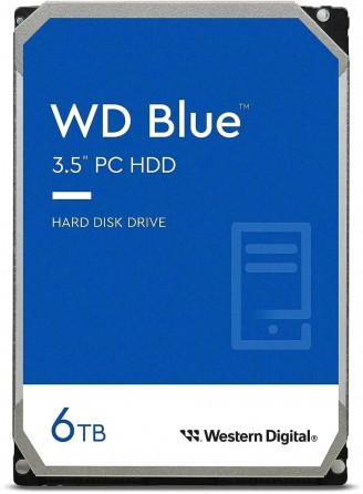Жесткий диск Western Digital Sata 6tb Blue (Wd60ezax) (арт-1727) Макеевка