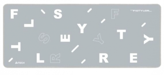 Коврик для мыши A4tech Fstyler Fp75 серый/белый 750x300x2мм (арт-4948) Макеевка