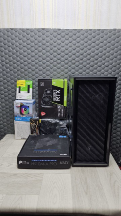 Игровой компьютер Byte-Flarion | Intel Core I3-10100f | 500w | Ssd 480гб | 16гб | Geforce Rtx 3050 | Макеевка