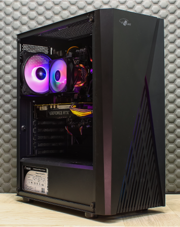 Игровой компьютер Byte-Warhawk | Intel Core I3-10100f | 500w | Ssd 480gb | 16гб | Nvidia Geforce Rtx Макеевка