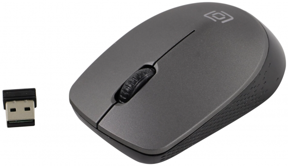 Мышь Oklick 486mw Usb серый/черный (арт-2720) Макеевка
