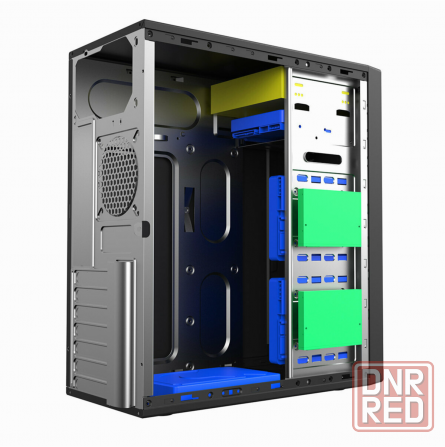 Корпус для пк с бп Foxline Fl-301 (Fl-301-Fz450r) 450w (арт-2226) Макеевка - изображение 2