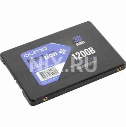 Твердотельный накопитель Ssd 120gb Qumo Novation Tlc 3d 2.5" 550/450 Mb/S, Mas1102a, Tbw 250tb (Q3dt Макеевка