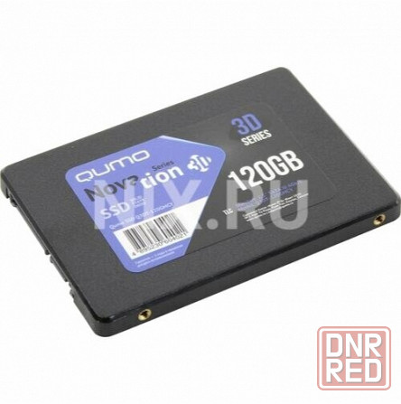Твердотельный накопитель Ssd 120gb Qumo Novation Tlc 3d 2.5" 550/450 Mb/S, Mas1102a, Tbw 250tb (Q3dt Макеевка - изображение 2