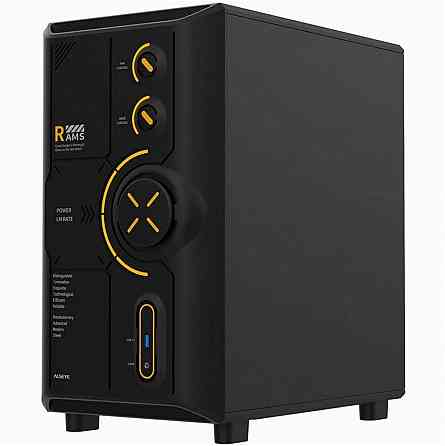 Корпус для пк Alseye Rams 2.0 240-B, черный As.07.0213 (арт-9935) Макеевка