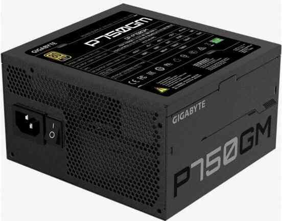 Блок питания Gigabyte Gp-P750gm 750w, 80+ Gold, черный (арт-1377) Макеевка
