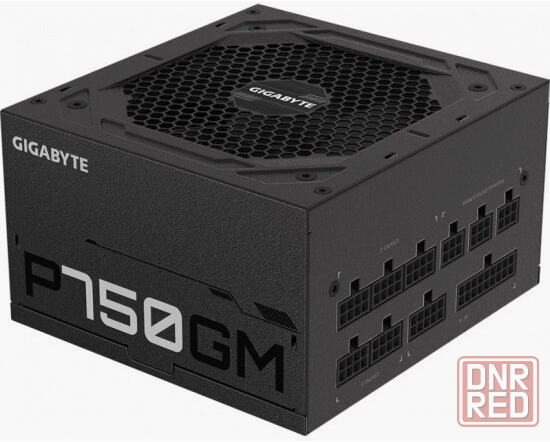 Блок питания Gigabyte Gp-P750gm 750w, 80+ Gold, черный (арт-1377) Макеевка - изображение 1