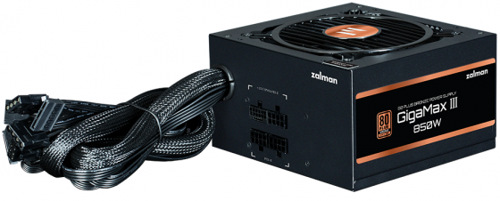 Блок питания 850w Zalman Gigamax Iii (Zm850-Gv3), 80+ Bronze (арт-8120) Макеевка