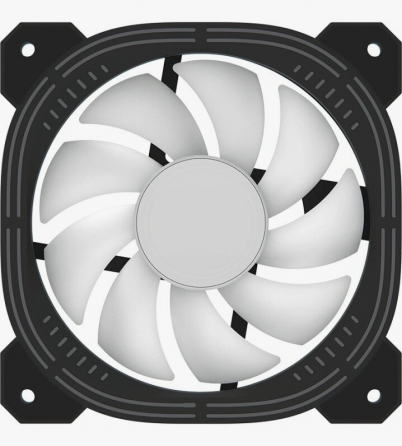 Вентилятор Formula Nulight 12bk Arpw Argb, 120х120x25, черный, 4-Pin Ret (арт-1075) Макеевка