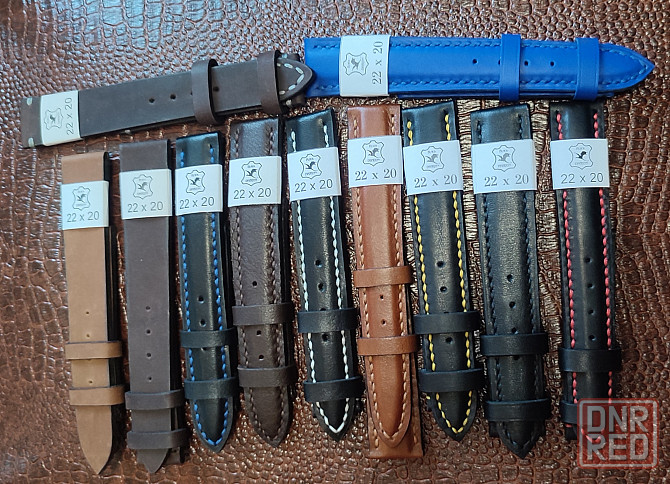 Ремешок для часов, кожаный Донецк - изображение 1